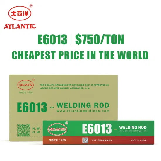 Atlantic Fast Delivery Steel Welding Rod Aws 6013 E6013 6011 7016 7018 Stick Welding Materials E6011 E7016 E7018 Welding Electrode Rod Soldering Rod