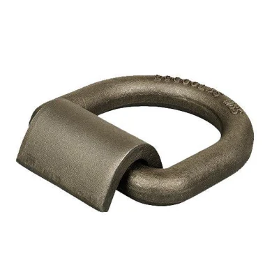 3/4 Inch Forged D Lifting Ring with Welding Plate for Lashing Handle