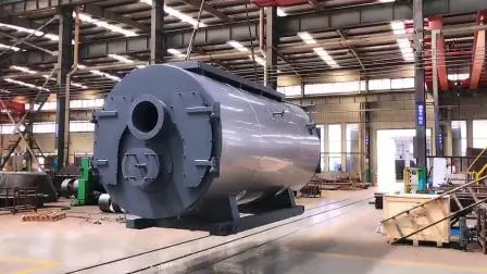 Fuel Gas, Oil, Dual Fuel Fire Tube Steam Boiler with European Burner